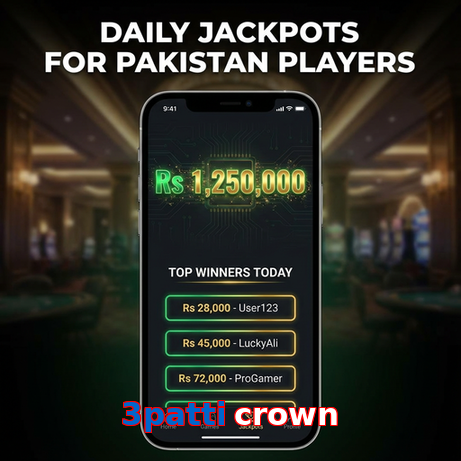 Game list for 3Patti Crown win section